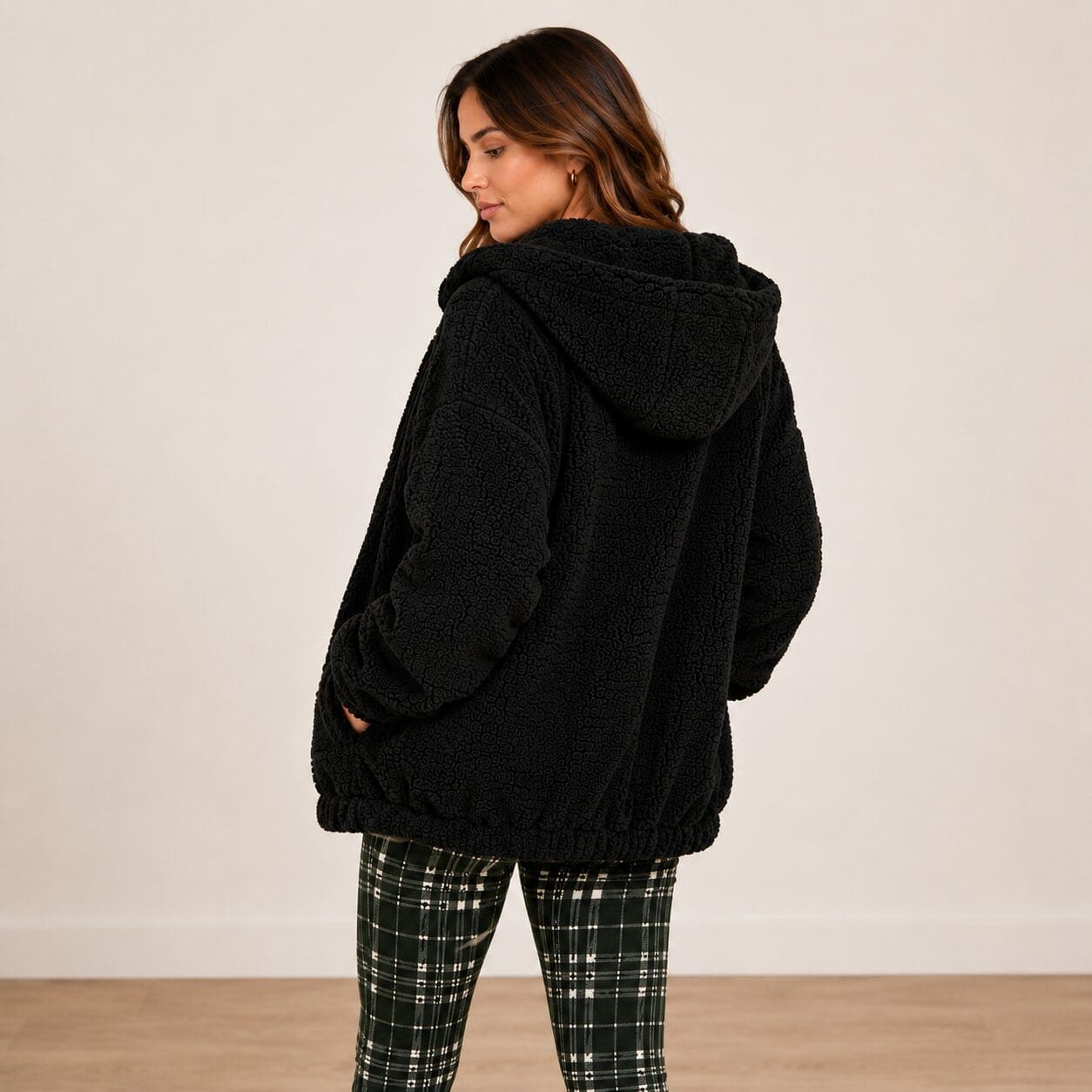 Black Teddy Jacket With Lux Lining Made in South Africa Black Teddy Jacket With Lux Lining Made in South Africa