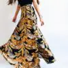 High Waist Wrap Skirt with side tie High Waist Wrap Skirt with side tie
