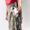 High Waist Wrap Skirt with side tie High Waist Wrap Skirt with side tie