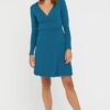 Ladies Classic Stretch Wrap Dress Midi Made in South Africa long sleeve Ladies Classic Stretch Wrap Dress Midi Made in South Africa long sleeve