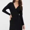 Ladies Classic Stretch Wrap Dress Midi Made in South Africa long sleeve Ladies Classic Stretch Wrap Dress Midi Made in South Africa long sleeve