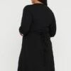 Ladies Classic Stretch Wrap Dress Midi Made in South Africa long sleeve Ladies Classic Stretch Wrap Dress Midi Made in South Africa long sleeve