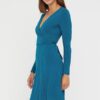 Ladies Classic Stretch Wrap Dress Midi Made in South Africa Ladies Classic Stretch Wrap Dress Midi Made in South Africa