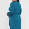 Ladies Classic Stretch Wrap Dress Midi Made in South Africa long sleeve plus size Ladies Classic Stretch Wrap Dress Midi Made in South Africa long sleeve plus size