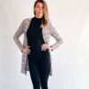 Ladies cardigan navy with pockets made in South Africa Ladies cardigan navy with pockets made in South Africa