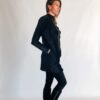 Ladies cardigan navy with pockets made in South Africa Ladies cardigan navy with pockets made in South Africa