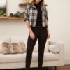 slim fit pull on Pants