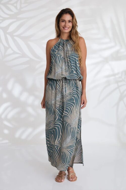 Easy Summer Halter-Neck Dress Made In South Africa