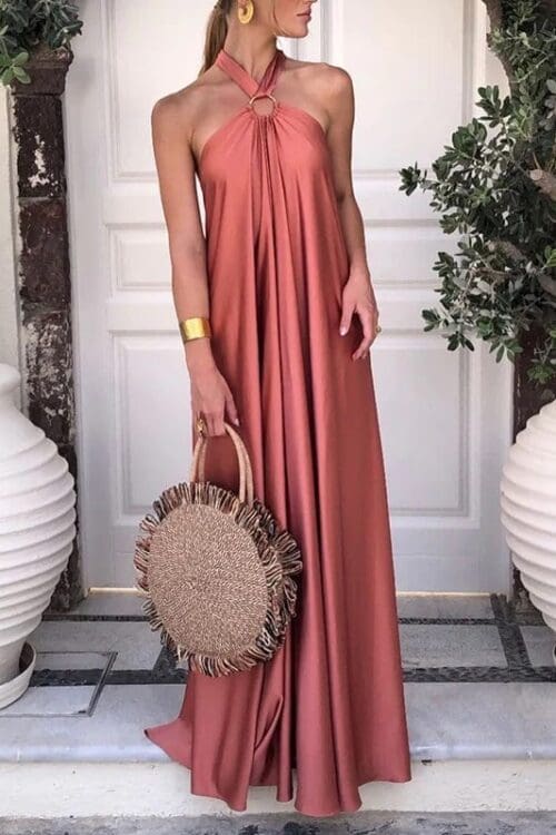 O Ring Maxi Dress Made in South Africa