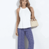 Top with grecian neckline summer white Top with grecian neckline summer white