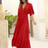 Bottom Singe Tier Maxi Dress Made In South Africa Bottom Singe Tier Maxi Dress Made In South Africa