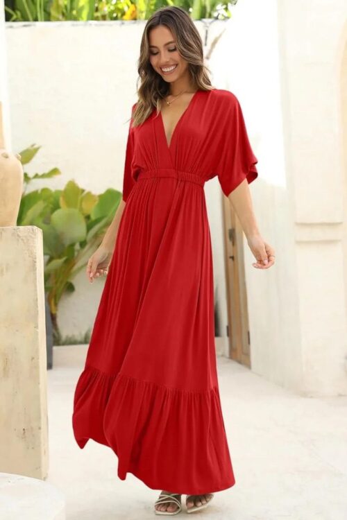 Bottom Singe Tier Maxi Dress Made In South Africa