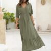 Bottom Singe Tier Maxi Dress Made In South Africa Bottom Singe Tier Maxi Dress Made In South Africa