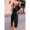 Front Twist Dolman Sleeve Maxi Dress Front Twist Dolman Sleeve Maxi Dress