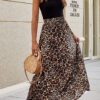 Ladies High Waist Maxi Wrap Skirt With Elastic Waist Made In South Africa Ladies High Waist Maxi Wrap Skirt With Elastic Waist Made In South Africa