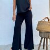 Stretch flare palazzo pants made in South Africa Stretch flare palazzo pants made in South Africa