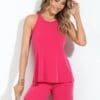 Loose Fit Tank Top Hot Pink 2 Loose Fit Tank Top Hot Pink 2