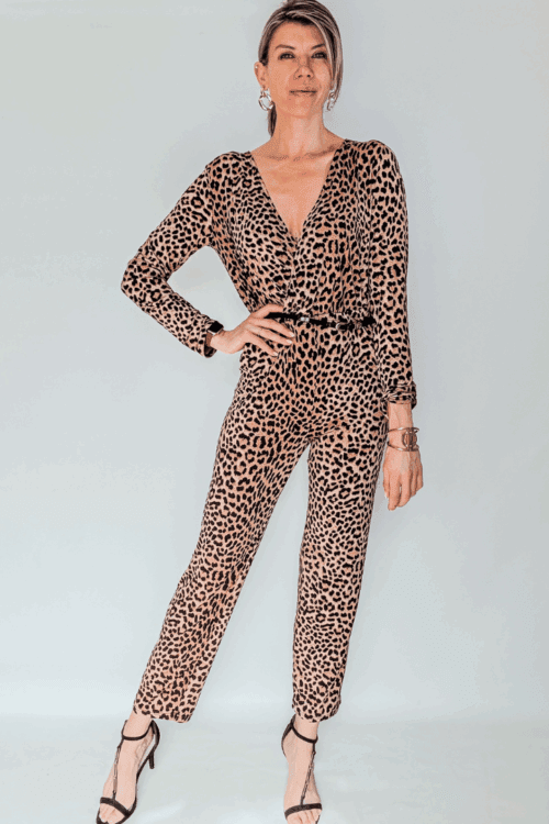 Leopard Print Jumpsuit Made in South Africa