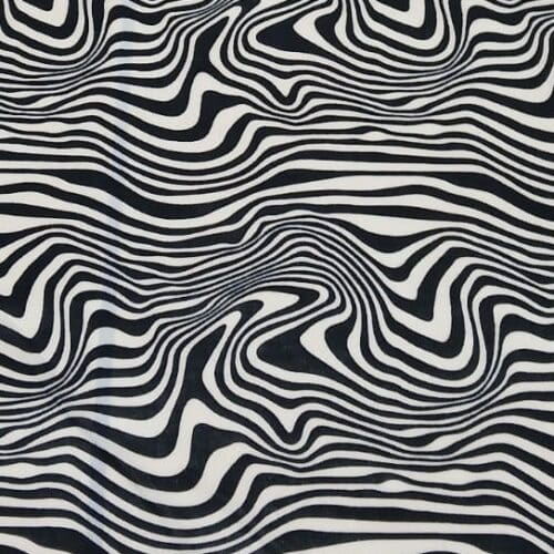 Funky Zebra fabric option