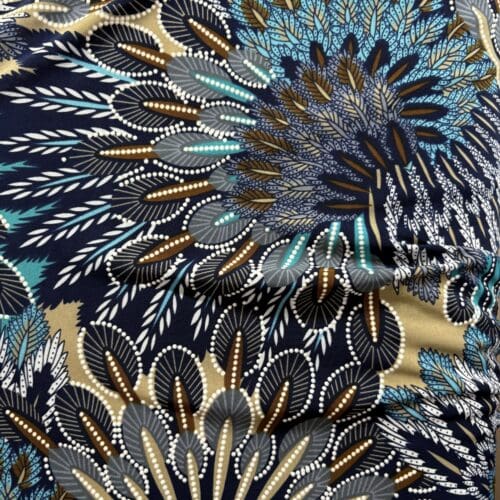 Gold peacock Fabric option