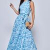 Single Shoulder Maxi Dress With front Tie 1 Single Shoulder Dress With Front Tie Floral Made in South Africa